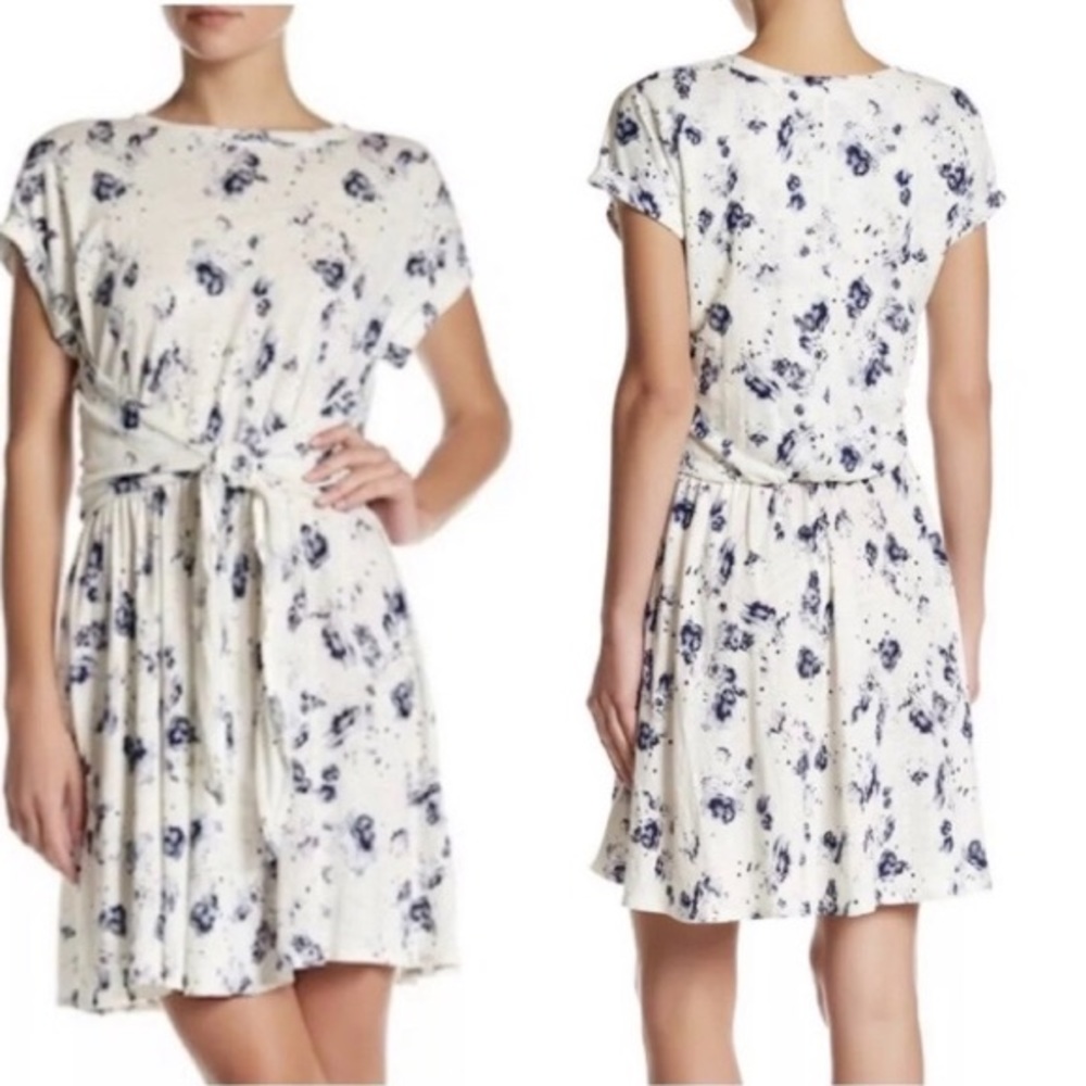 Rebecca Taylor floral asteroid tie dress